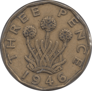 1946 THREEPENCE ( GF ) 3 - Threepence - Cambridgeshire Coins