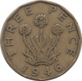 1946 THREEPENCE ( GF ) 3 - Threepence - Cambridgeshire Coins