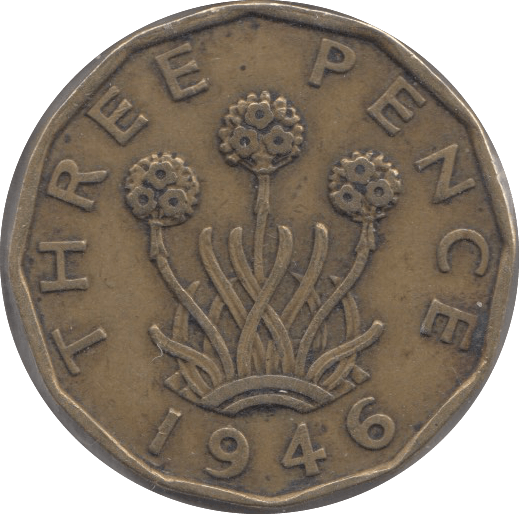 1946 THREEPENCE ( GF ) B 1 - Threepence - Cambridgeshire Coins
