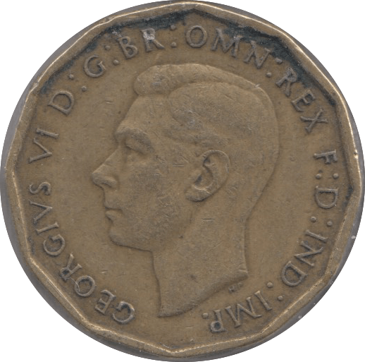 1946 THREEPENCE ( GF ) E 1 - Threepence - Cambridgeshire Coins