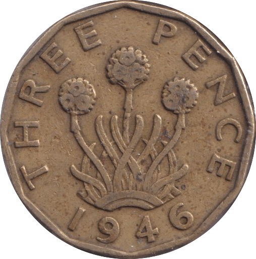 1946 THREEPENCE ( GF ) - Threepence - Cambridgeshire Coins