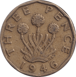 1946 THREEPENCE ( GF ) - Threepence - Cambridgeshire Coins
