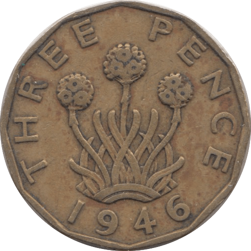 1946 THREEPENCE ( GF ) - Threepence - Cambridgeshire Coins