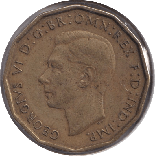 1946 THREEPENCE ( GVF ) 1 - Threepence - Cambridgeshire Coins