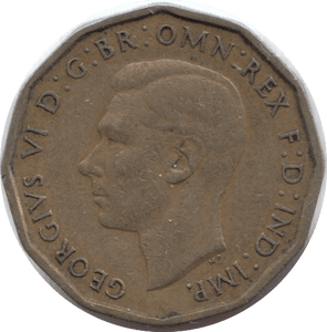1946 THREEPENCE ( GVF ) 3 - Threepence - Cambridgeshire Coins