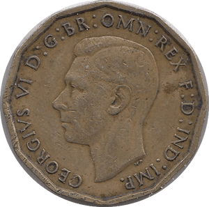 1946 THREEPENCE ( GVF ) A - Threepence - Cambridgeshire Coins