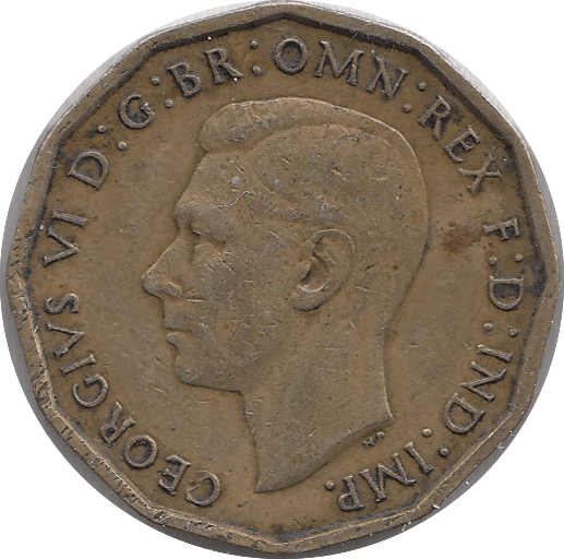 1946 THREEPENCE ( GVF ) A - Threepence - Cambridgeshire Coins