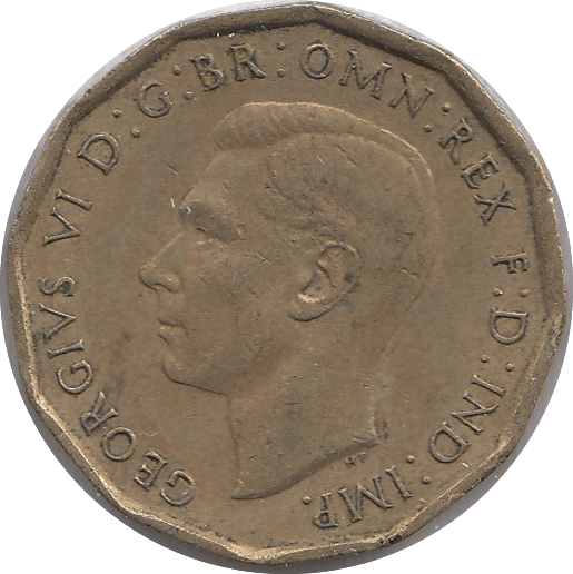 1946 THREEPENCE ( GVF ) C - Threepence - Cambridgeshire Coins