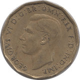 1946 THREEPENCE ( GVF ) C - Threepence - Cambridgeshire Coins