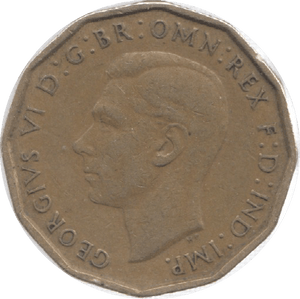 1946 THREEPENCE ( VF ) 21 - Threepence - Cambridgeshire Coins