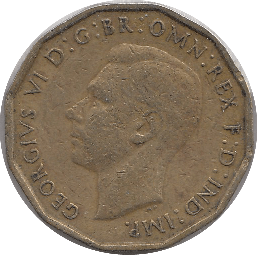 1946 THREEPENCE ( VF ) C - Threepence - Cambridgeshire Coins