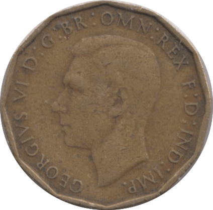 1946 THREEPENCE ( VF ) REF 1 - Threepence - Cambridgeshire Coins