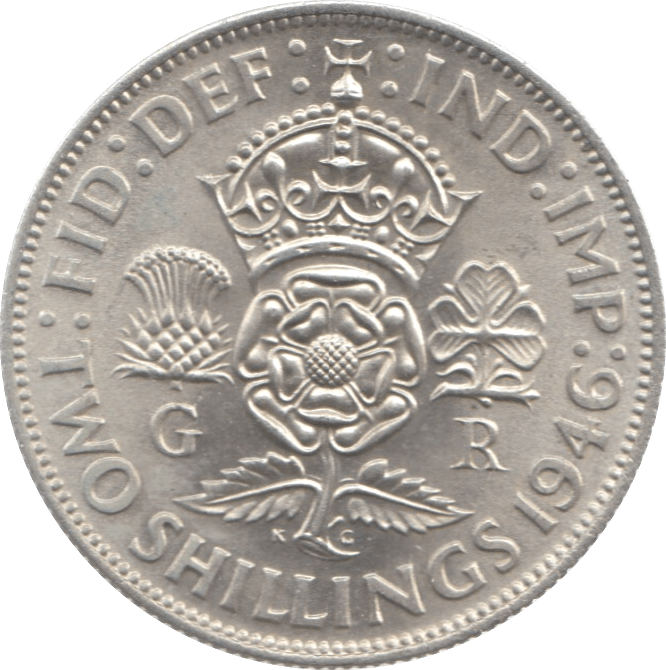 1946 TWO SHILLINGS ( UNC ) 11 - TWO SHILLING - Cambridgeshire Coins