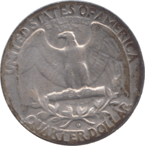 1946 USA SILVER 1/4 DOLLAR - SILVER WORLD COINS - Cambridgeshire Coins