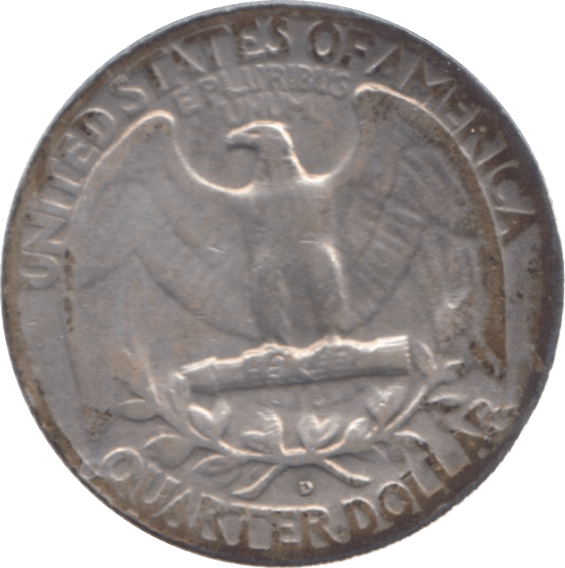 1946 USA SILVER 1/4 DOLLAR - SILVER WORLD COINS - Cambridgeshire Coins