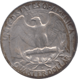 1946 USA SILVER 1/4 DOLLAR - SILVER WORLD COINS - Cambridgeshire Coins