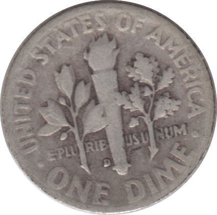 1946 USA SILVER DIME DENVER MINT - SILVER WORLD COINS - Cambridgeshire Coins