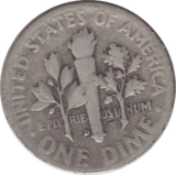 1946 USA SILVER DIME DENVER MINT - SILVER WORLD COINS - Cambridgeshire Coins