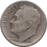 1946 USA SILVER DIME DENVER MINT - SILVER WORLD COINS - Cambridgeshire Coins