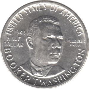 1946 USA SILVER HALF DOLLAR - SILVER WORLD COINS - Cambridgeshire Coins