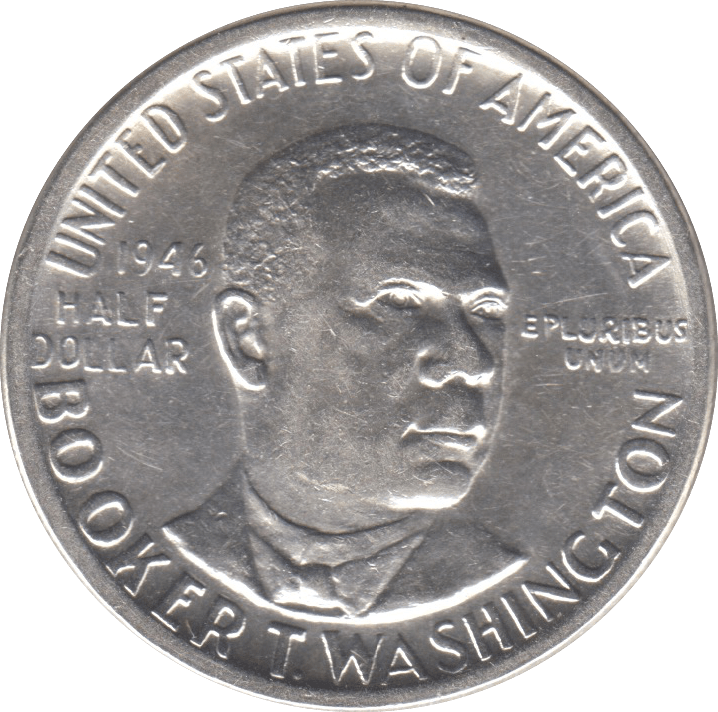 1946 USA SILVER HALF DOLLAR - SILVER WORLD COINS - Cambridgeshire Coins