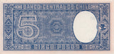 1947 5 PESOS BANKNOTE CHILE REF 671 - World Banknotes - Cambridgeshire Coins