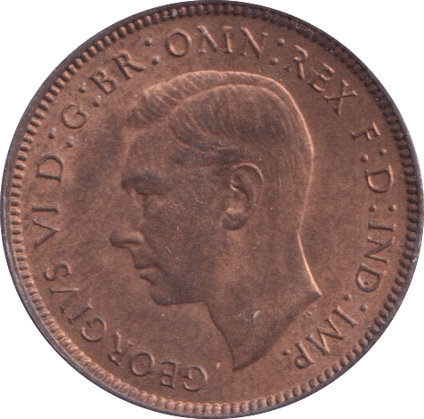 1947 FARTHING ( BU ) - Farthing - Cambridgeshire Coins