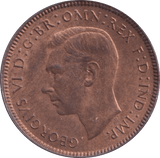 1947 FARTHING ( BU ) - Farthing - Cambridgeshire Coins