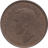 1947 FARTHING ( UNC ) 1 - Farthing - Cambridgeshire Coins