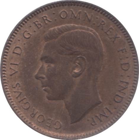 1947 FARTHING ( UNC ) 5 - Farthing - Cambridgeshire Coins
