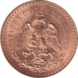 1947 GOLD 50 PESO MEXICO - Gold World Coins - Cambridgeshire Coins