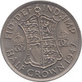 1947 HALFCROWN ( EF ) 1 - Halfcrown - Cambridgeshire Coins