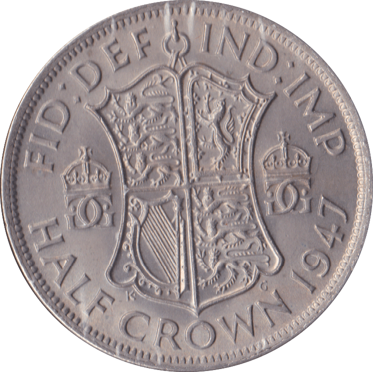 1947 HALFCROWN ( UNC ) - Halfcrown - Cambridgeshire Coins