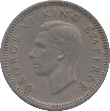 1947 NEW ZEALAND THREEPENCE - WORLD COINS - Cambridgeshire Coins
