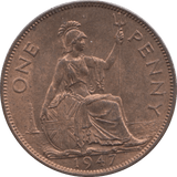 1947 PENNY ( BU ) 5 - Penny - Cambridgeshire Coins
