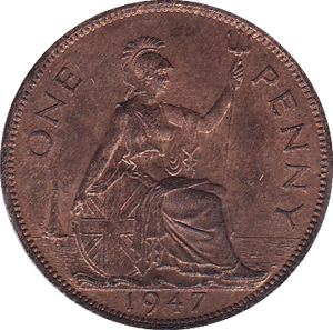 1947 PENNY ( BU ) - Penny - Cambridgeshire Coins