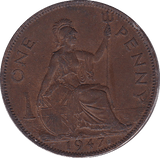 1947 PENNY ( EF ) - Penny - Cambridgeshire Coins