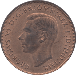 1947 PENNY ( UNC ) 3 - Penny - Cambridgeshire Coins