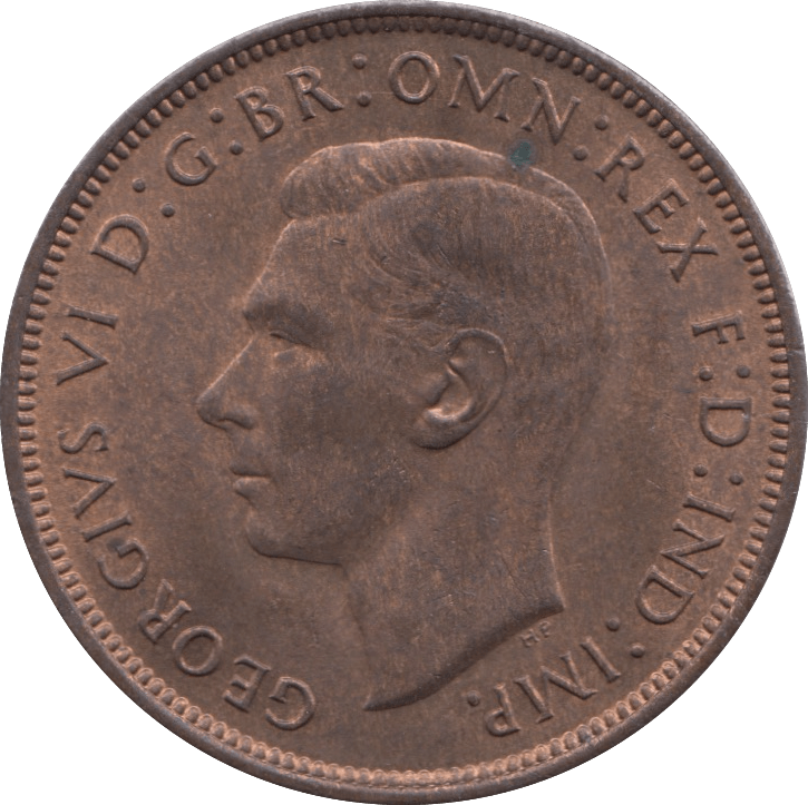 1947 PENNY ( UNC ) 5 - Penny - Cambridgeshire Coins