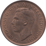1947 PENNY ( UNC ) 5 - Penny - Cambridgeshire Coins