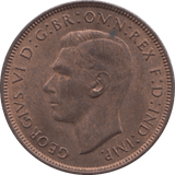 1947 PENNY ( UNC ) 5 - Penny - Cambridgeshire Coins
