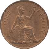 1947 PENNY ( UNC ) 7 - Penny - Cambridgeshire Coins