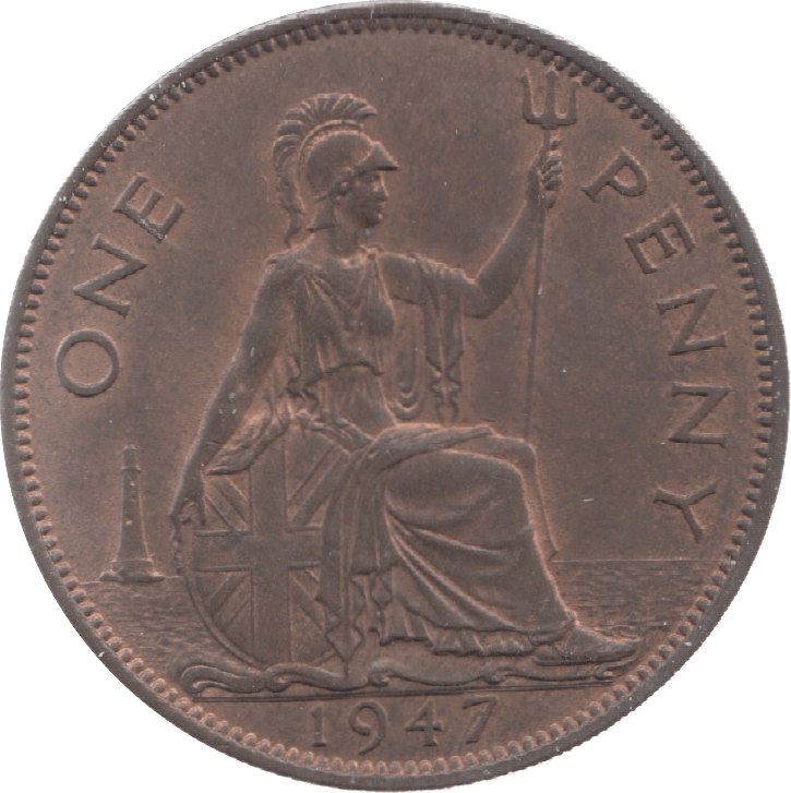 1947 PENNY ( UNC ) - Penny - Cambridgeshire Coins