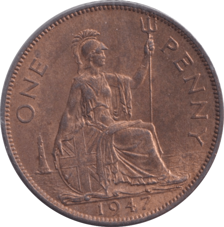 1947 PENNY ( UNC ) - Penny - Cambridgeshire Coins