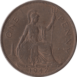 1947 PENNY ( UNC ) - Penny - Cambridgeshire Coins