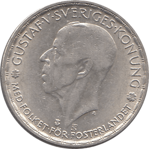 1947 SILVER KRONE SWEDEN REF H83 - WORLD SILVER COINS - Cambridgeshire Coins
