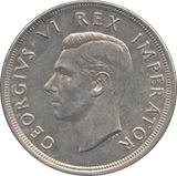 1947 SOUTH AFRICA SILVER FIVE SHILLING 2 - WORLD SILVER COINS - Cambridgeshire Coins