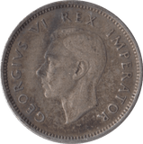 1947 SOUTH AFRICA SILVER SIXPENCE - SILVER WORLD COINS - Cambridgeshire Coins