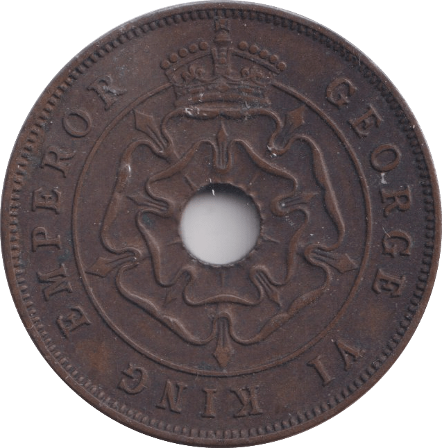 1947 SOUTHERN RHODESIA PENNY - WORLD COINS - Cambridgeshire Coins