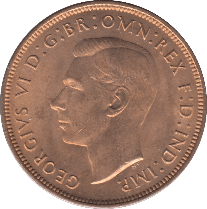 1948 1 PENNY ( BU ) 6 - Penny - Cambridgeshire Coins